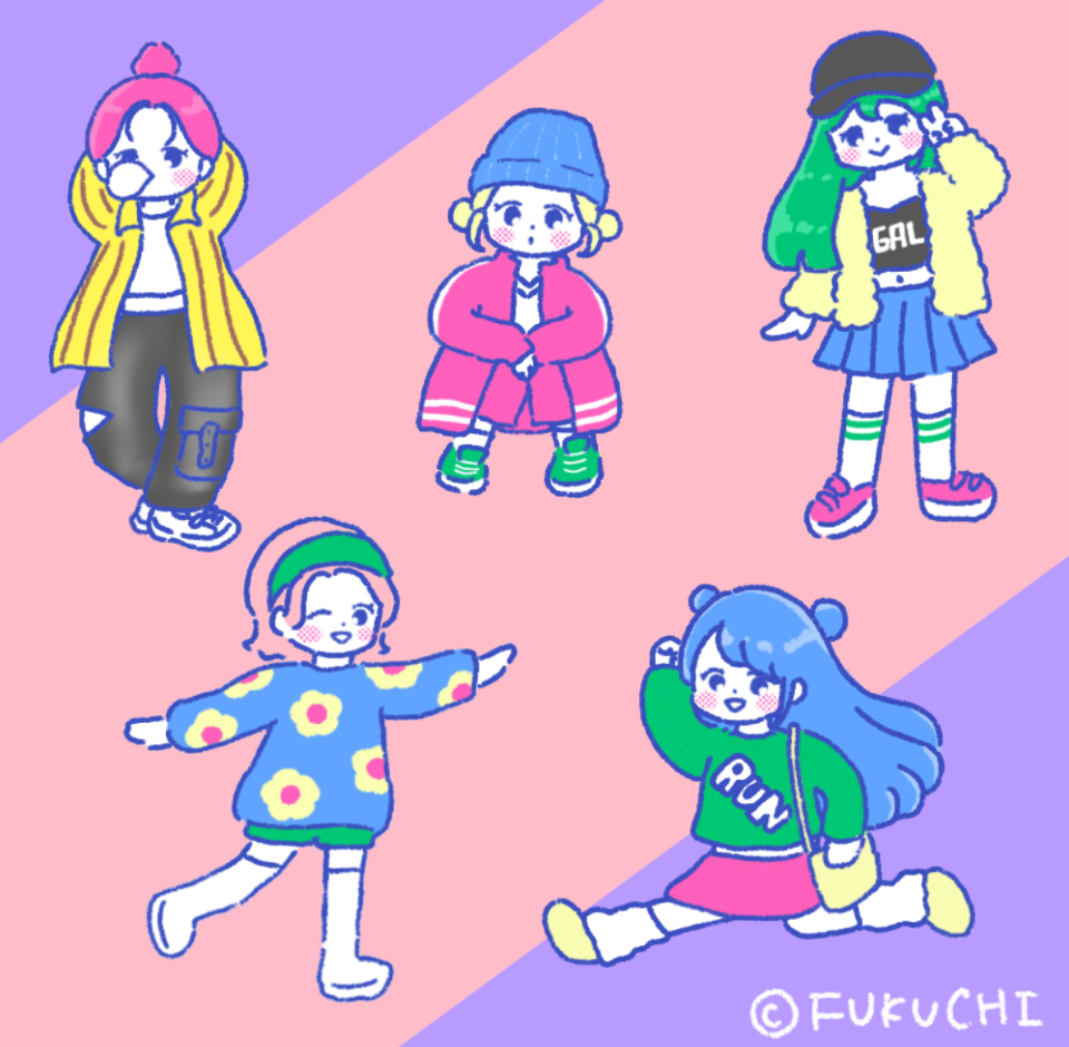 イラストレーターふくち公式サイトMV-SP2